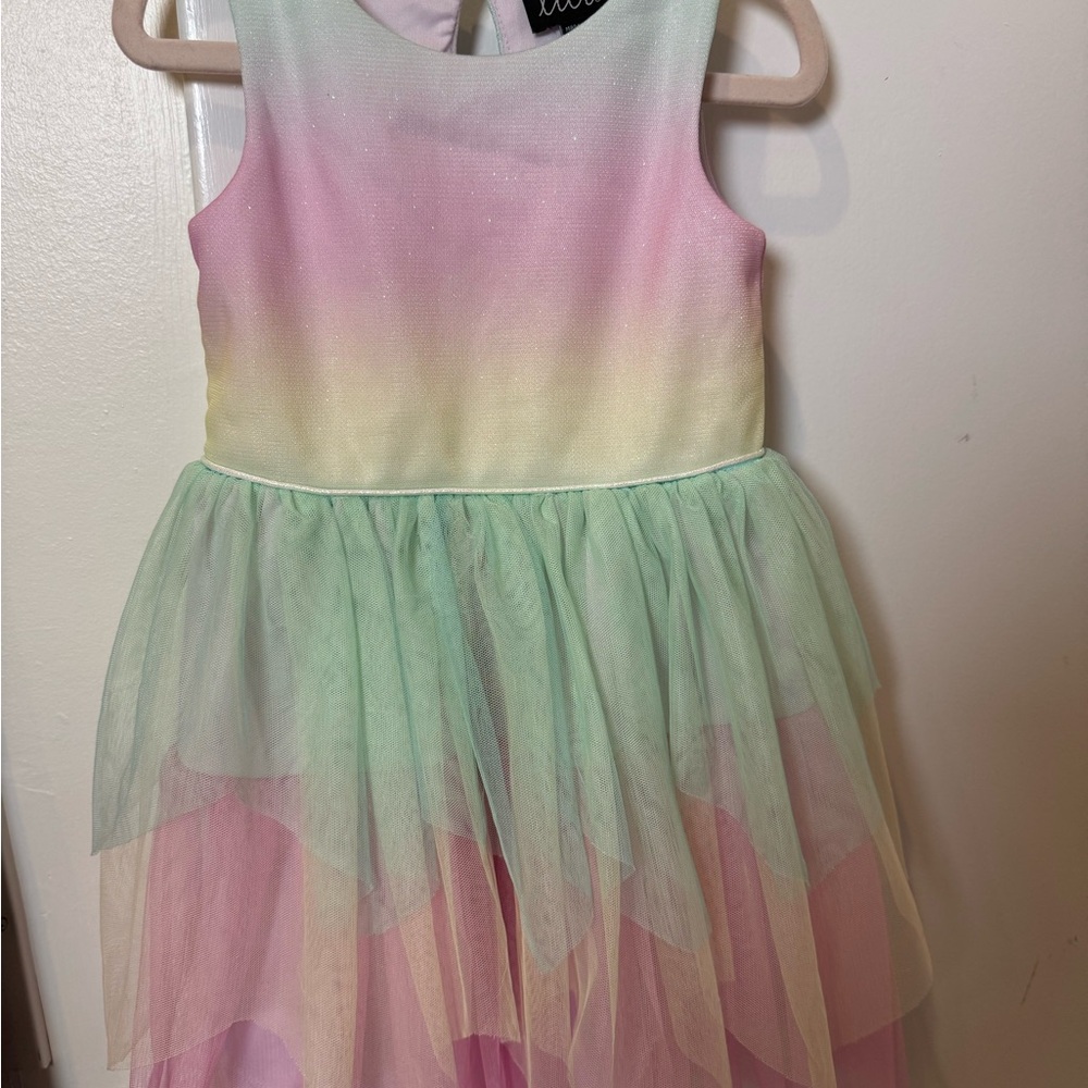 Lilt Pastel Rainbow Sparkle Dress